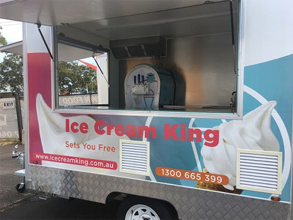 XL Soft Serve Food Trailer